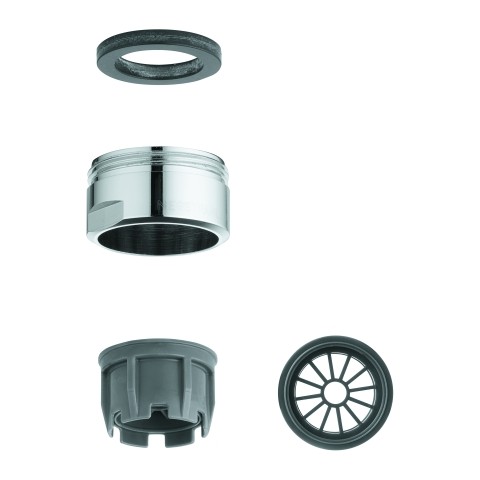 GROHE Strahlregler 46162 für offene Warmwasserbereiter M24x1 chrom 46162000