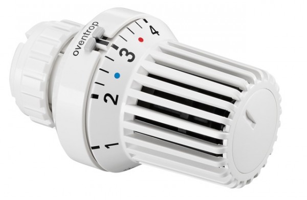 OVENTROP-Thermostat "Uni XD" 7-28 C, * 1-5, Flüssig-Fühler, weiß 1011374