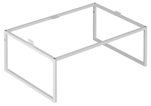 Keuco Bodengestell X-Line 33198, cashmere, 650x255x470mm 33198180002