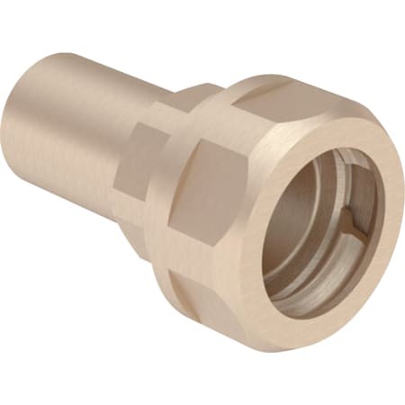 Geberit Mapress Übergang mit Klemmringverschr für Wellrohre NPW Ms d22-DN16 22423