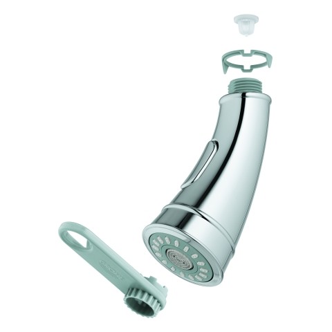 GROHE Spülbrause 46890 chrom/grau 46890NC0