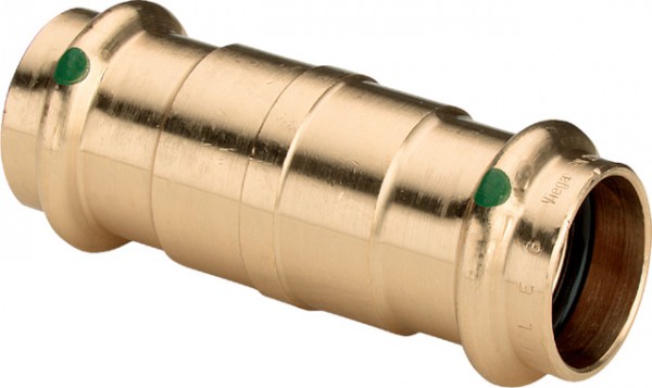 Viega Schiebemuffe mit SC Sanpress 2215.5 in 22mm Rotguss 119041