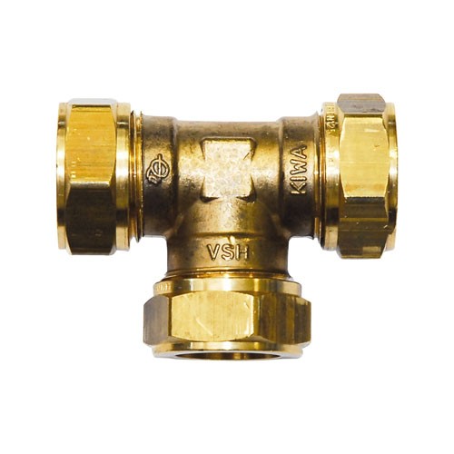 Klemmring T-Stück 22 mm Klemmring-Verschraubungssystem 430014300