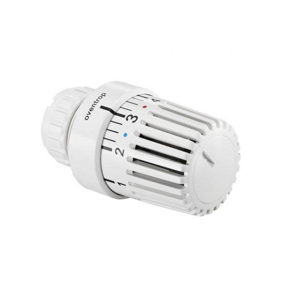 OVENTROP-Thermostat "Uni LD" 7-28 C, * 1-5, Flüssig-Fühler, weiß 1011472