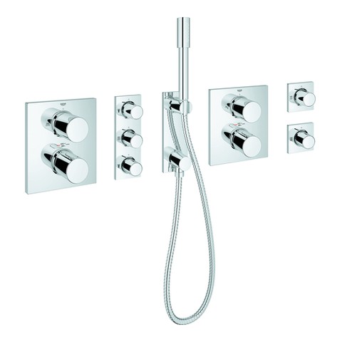 GROHE THM-Komplettset Grohtherm F 34634 34634_1 FMS für AquaSymphony chrom 34634001