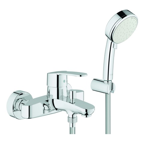 GROHE EH-Wannenbatterie Eurostyle C 33592_2 mit Wandhalterset chrom 3359220A