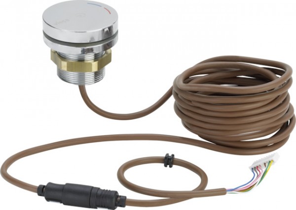 Viega Bedienelement Multiplex Trio E 6146.20 in Messing verchromt 662332