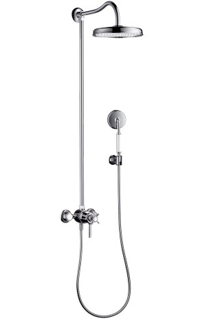 Hansgrohe Showerpipe Axor Montreux chrom mit Thermostat 16570000