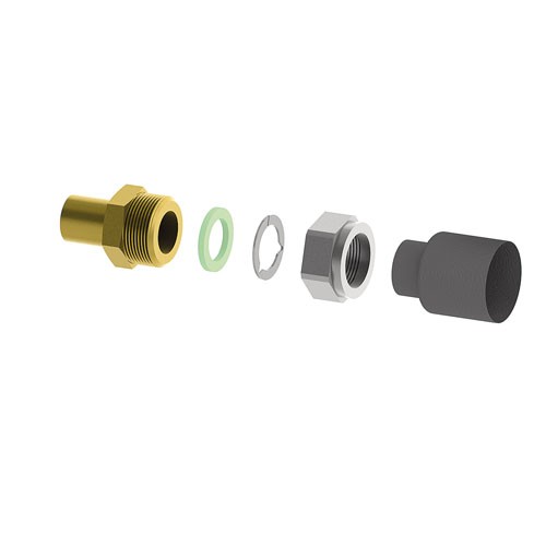 Solarpipe Anschlussset DN20 Nano bestehend aus: 430052200