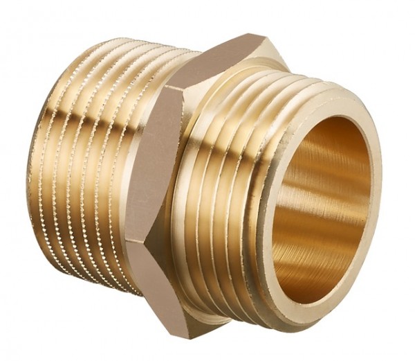 OVENTROP-Doppelnippel für Kesselverrohrung, R 1" x G1 AG 1359094