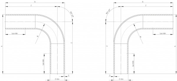 Wavin Bogen PE 100 22 Grad SC 500x45,4 4019191