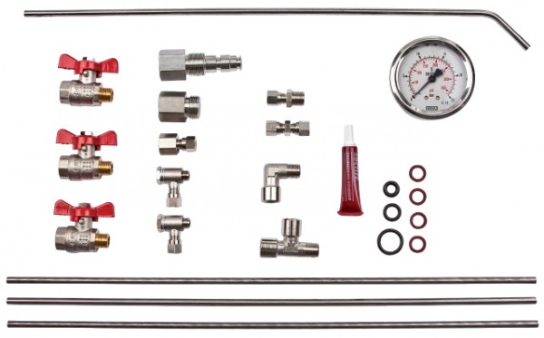 Wilo Bypassleitung und Druckmanometer Helix FIRST 2/4/6 mit Ovalflansch 4231008