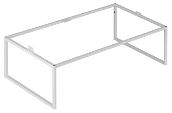 Keuco Bodengestell X-Line 33198, trüffel, 800x255x470mm 33198140003