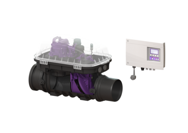 KESSEL Rückstaupumpanlage Pumpfix F DN 150, Komfort Schaltgerät 24150