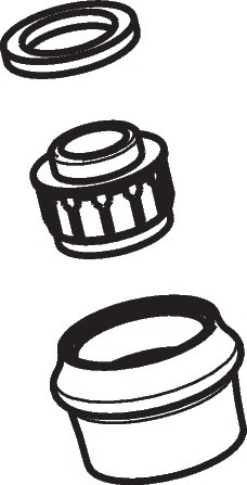 Hansgrohe Luftfsprudler Axor Montreux 3-Loch Waschtischarmatur Wand chrom 98583000