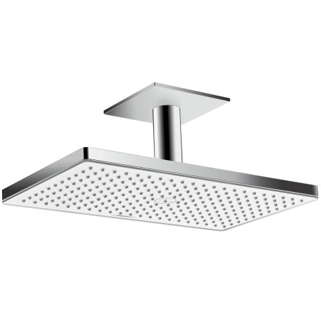Hansgrohe Kopfbrause Rainmaker Select 460 1jet EcoSmart Deckenmontage weiss/chrom 24012400