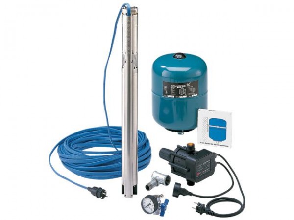 GRUNDFOS Unterwasserpumpe Wasserversorgungspkt. SQ3-40 1x230V PC15 96160908