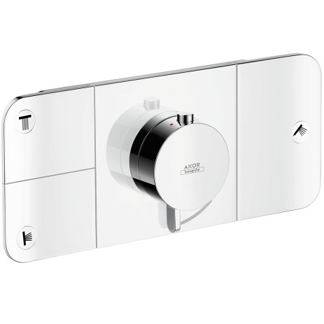Hansgrohe Thermostat UP Axor One Fertigset 3 Verbraucher chrom 45713000
