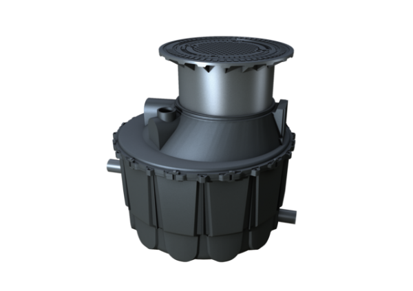 KESSEL Probenahmeschacht Staufix SWA DN150, mit Rückstauverschluss, Klasse D 915762/120D SWA