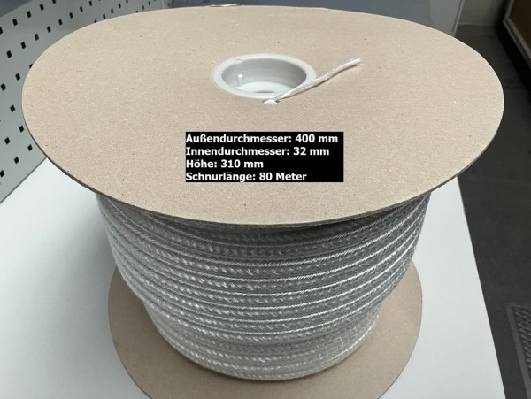 WINDHAGER GLASFASERPACK 16X16 Dichtschnur Glasfaserpackung 16x16mm 013420