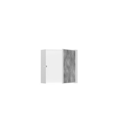 Hansgrohe XtraStoris Rock Wandnische mit befliesb.Tür 300 x 300 x 140 mm MW 56091700