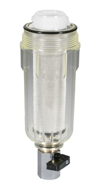 Resideo Klarsicht-Filtertasse R 1/2" (+ R 3/4" bei FK06)