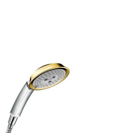 Hansgrohe Handbrause Raindance Classic 100 Air 3jet chrom/gold 28548090