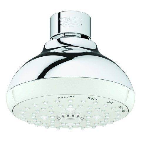 GROHE Kopfbrause Tempesta 100 27606_1 4 Strahlarten 9,5 l/min chrom 27606001