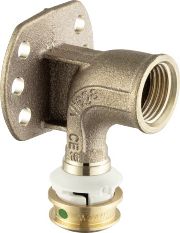 Viega Wandscheibe mit SC Raxofix DN10 5325.51 in DN10 x Rp1/2 Siliziumbronze 781491