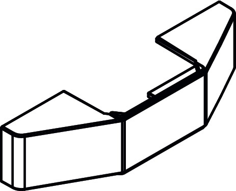 Hansgrohe Abdeckung Raindance Select Showerpipe chrom 92142000