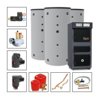 Solarbayer Holzvergaserset BioX 45 - 1A Variante A (3x SLS-1000) 310711000