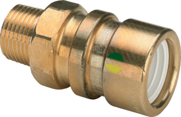 Viega Übergangskupplung mit SC Geopress 9611 in 63mm x R2 Rotguss 465896