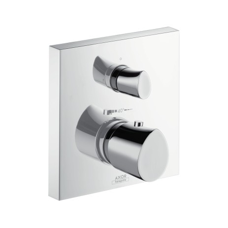 Hansgrohe Thermostat UP Axor Starck Organic F-Set chrom mit Absperr-u.Umstellventil 12716000