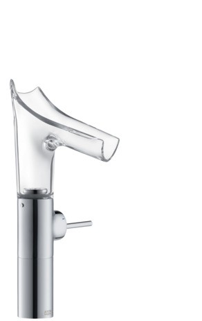 Hansgrohe Waschtischmischer Axor Starck V chrom f.Waschsch. Nicht f.(halb-)öf.Ber.empf. 12114000