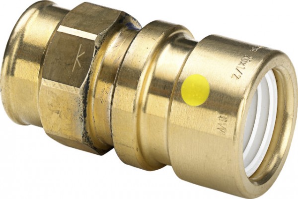 Viega Übergangstück mit SC Geopress 9612G in 50mm x Rp1 1/2 Rotguss 804411