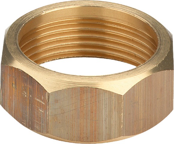 Viega Überwurfmutter 1121-654 in G1 1/2 x 42,4mm Messing 115531