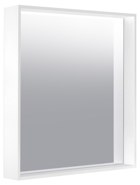 Keuco Kristallspiegel X-Line 33295, unbeleuchtet, cashmere, 650x700x105mm 33295182000