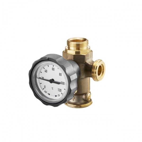 OVENTROP-Pumpenkugelhahn für "Regusol" mit Sperrventil 20 mbar 1364198