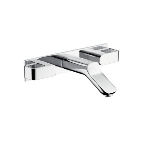 Hansgrohe 3-Loch WTA Axor Urquiola Wand chrom mit Platte u.kurzem Auslauf 11042000