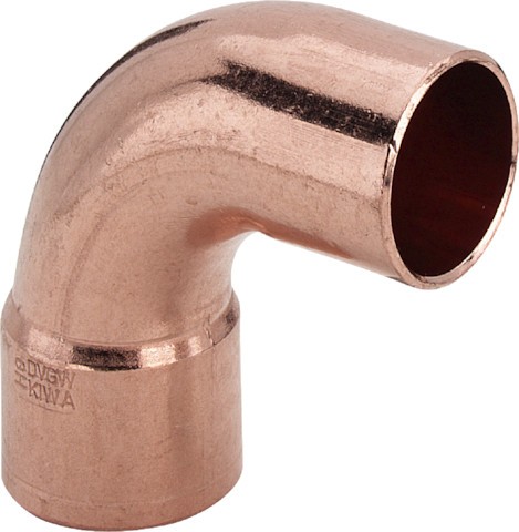 Viega Bogen 90 Grad 95001A in 89mm Kupfer 634261