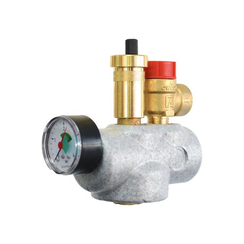 Kesselsicherheitsgruppe Kompakt KS25 DN25 (1"IG) mit Isolierbox 330006100