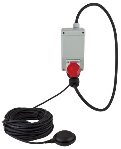 Wilo Schwimmersteuerung zwischensteckbar 3x400V, 32 A, 7,5 kW, Kabellänge 20 m 6001283