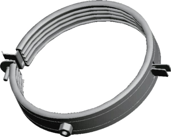 Wolf Befestigungsschellen DN200 für Fertigfundamente, 2 Stück 9149569