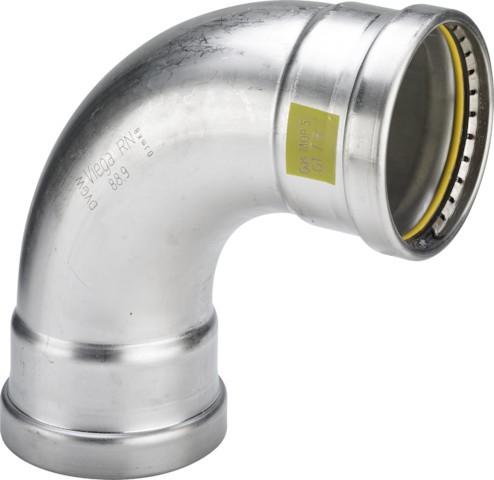 Viega Bogen Sanpress Inox G XL 0216XL in 64,0mm Edelstahl 577476