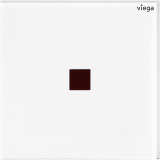 Viega Urinal Ausst.-Pl. VfM 200 8620.29 aus Glas weiß/verkehrsweiß 775025