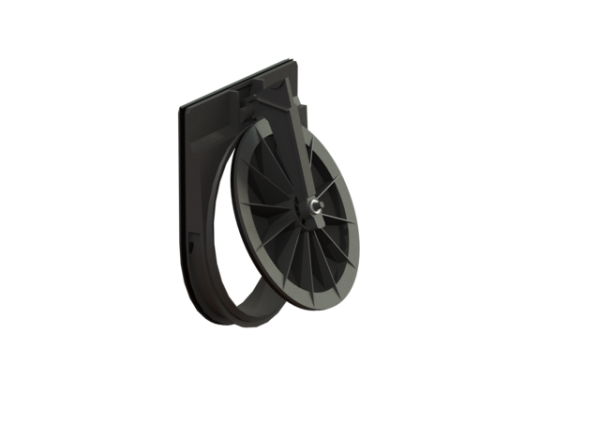 KESSEL Einschiebeteil mit mechanischer 2 Stufen Klappe 80035