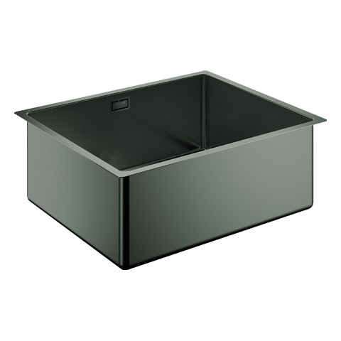GROHE Unterbau-Edelstahlspüle K700 31574 1 Becken 540x440mm hard graphite geb. 31574AL0