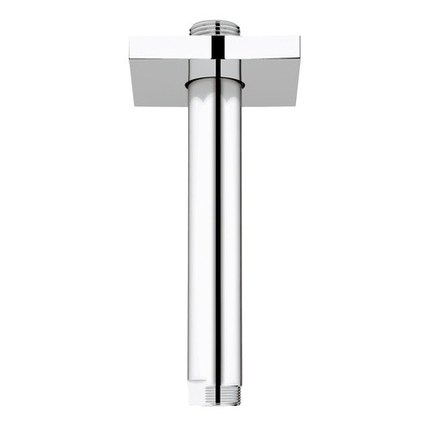 GROHE Deckenauslass Rainshower 27485 eckige Rosette Länge 142mm chrom 27485000