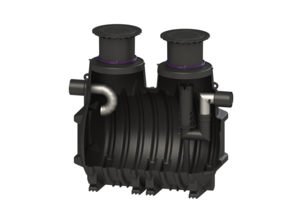 KESSEL Öl /Benzinabscheider EasyOil ground, NS 10, Klasse II, 4300 l, B 99610.30B