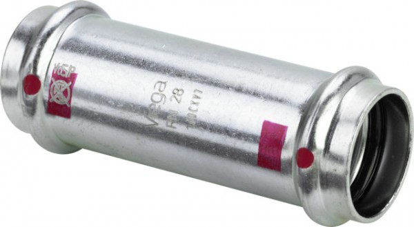 Viega Schiebemuffe mit SC Prestabo 1115.5 in 54mm Stahl verzinkt 558116